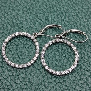 Silver Hoop Earrings
